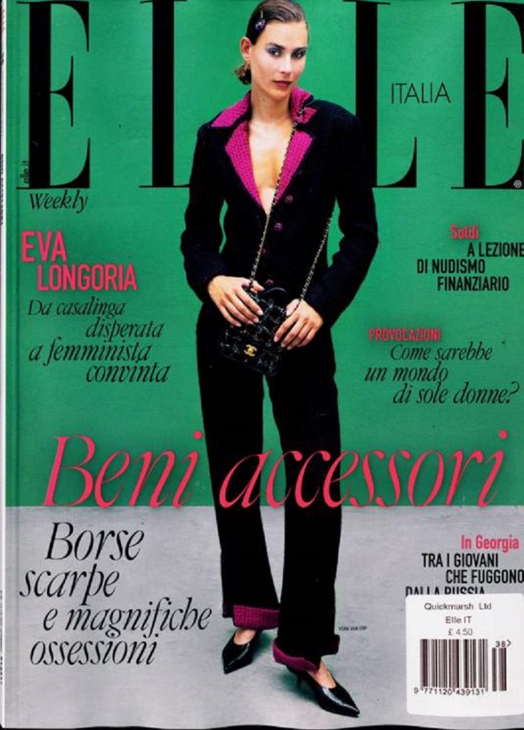 Elle Weekly (#12) Revista Importada Italiana – B and White
