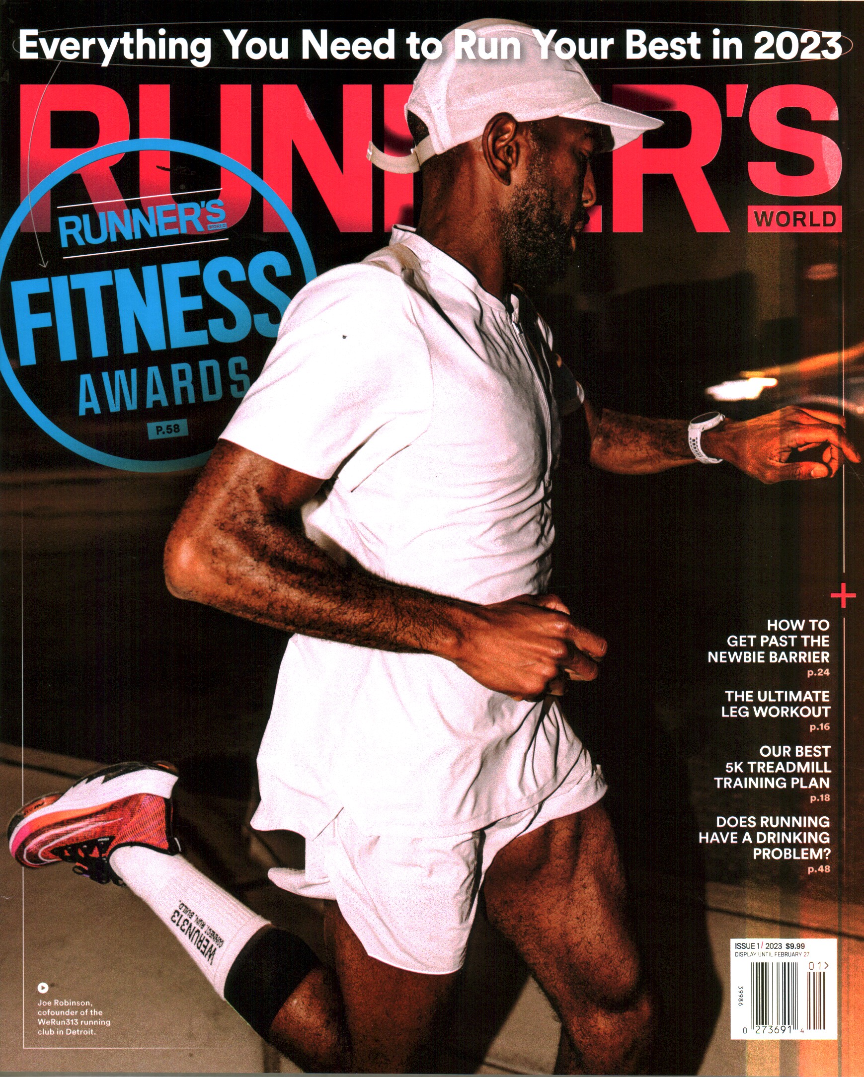 Runner's World (#01'23) Revista Importada Americana – B and White