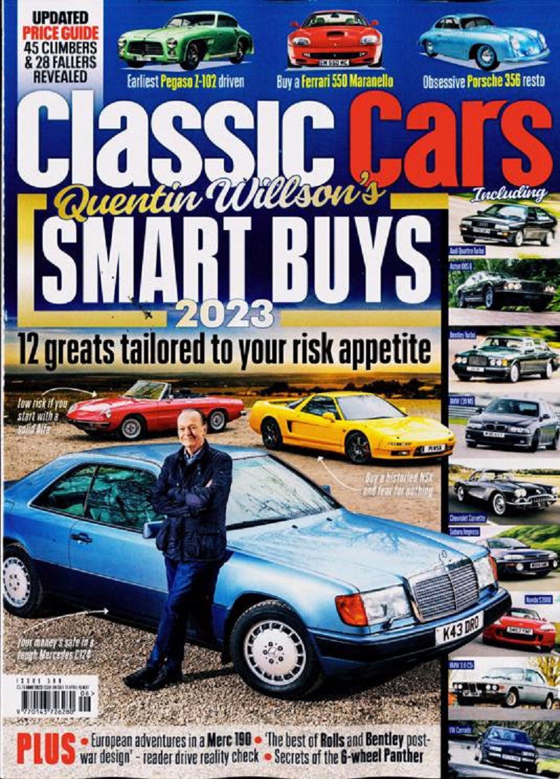 Classic Cars Jun 23 Revista Importada Inglesa B and White